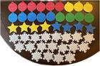 New Christmas Ornament Craft Holiday Ornament Value Lot 45 Foam Star Snowflake