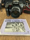 Nice Canon Eos 5  Eos 5 Qd Camera Lot untested Lenses Flash  Remote tamrac Bag  