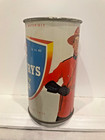 1950s 60s Drewerys Extra Dry Flat Top Beer Can  Top Is Missing   Good Condition