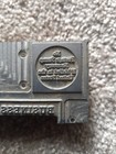 Vintage Printing Letterpress Printers Block  business Reply Mail  4 4x3 Inch