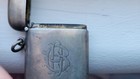 Vintage Sterling Match Safe Hallmarked With W h   London Mint 1902 With Monogram