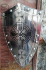 Viking Medieval Shield Handcrafted Battle Armor Engraved Style New Gift