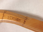 Vintage Australia Hardwood Boomerang  Handmade Aboriginal Artwork Tralee Station
