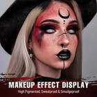 Black Red Eyeshadows Dark Red Black Grey Eye Shadows Palette