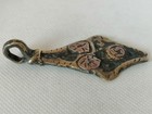 Rare Extremely Ancient Viking Bronze Amulet Pendant Artifact Authentic Stunning
