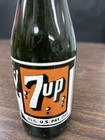 Vintage 7 Up Bottle Green Glass Indianapolis  In Soda  Swimsuit  Girl 1952   