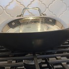 All-clad Ltd 12    Stainless Steel Stir Fry Wok Pan     Flat Bottom     Usa Made
