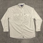 Patagonia Shirt Mens 2xl White Sol Patrol Ii Outdoor Fishing Vented