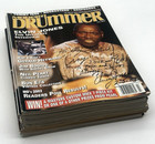 Lot Of 10 Elvin Jones  modern Drummer  Mag Covers  One Signed   4 Issues 