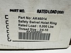 New Actek I i Ak46106 Ring Swivel Hoist 3 8-16 1000lb 46106