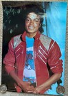 Vintage 1984 Michael Jackson Red Beat It Jackson Poster 35 X 24 1 2