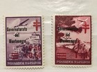 Montenegro Under Italian Occ 1942 Wwii Overprint  governatorato Del Montenegro  