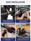 Atv Whip Light Mount Brackets For 7 8  To 1-1 8  Handlebar   Roll Cage Bars     36