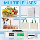 50kg 10g Portable Travel Lcd Digital Hanging Luggage Scale Electronic Weight