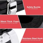 1 Pair Black Inversion Hang Up Boots Therapy Gym Fitness Physio Hang Spine Postu