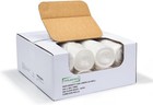 45-48 Gallon Clear Trash Can Liners - 43  X 48  - High Density Garbage Bags -   