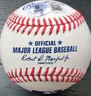 Andruw Jones Autographed Omlb Baseball Beckett Witnessed