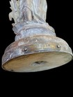 Antique French Art Nouveau Spelter Statue -  echo Des Eaux  By Ernest Rancoulet 