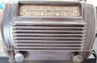 Vintage 1946 Fada Model 605 Bakelite Am Tube Radio Art Deco - Works Small Crack