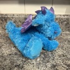 New Russ Shining Stars Dragon Plush With Code All Tags 2006 Blue Retired Vintage