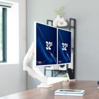 Vivo Dual Monitor Mechanical Spring Desk Mount Fits Computer Screens Up To 32 