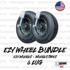 Ezy Wheels   6 Lug   The Original Shipping Container Wheels   Made In Usa