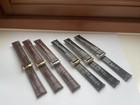 Beautiful 18mm For Omega Genuine Leather Strap Band With Butterfly Buckle