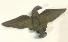 Antique Or Vintage Pair Of Brass Eagle Finials