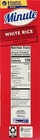 Minute White Rice  Instant White Rice For Quick Dinner Meals  72-ounce Box