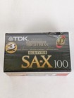 3 Tdk Sa-x 100 High Bias Cassette Tapes Iec Ii  type Ii Brand New Sealed