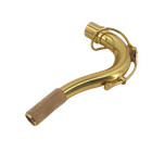 Tenor Sax Neck 28mm Gold Lacquer Brass Material Saxophone Neck