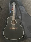 Takamine Gd-38ce 12-string Acoustic-electric Guitar - Black Slightly Used
