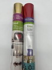 Lot Of 2 Cricut Iron On Lite Gold And Red