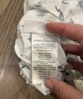 Pottery Barn Kids Organic Cotton Fitted Crib Sheet With Whales Fish Design
