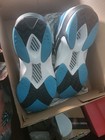2013reebok Men s Shaq Attaq Pump Size 11 5 White black azure  V47915- New W Box