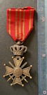 Belgium - Albert I - Very Nice War Cross Medal - Wwi  7 