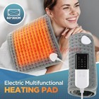 Electric Heating Pad For Back Pain   Cramps Relief 12 x24 10 Level Auto Shut Off