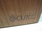 Cutco Ultimate  Signature  Knife Block 24 Slot Knife Holder Cherry Oak Usa Read 
