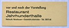 1972 The Doors Frankfurt  Germany Original Concert Ticket