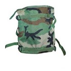 Molle Radio Pouch Woodland Camo Utility Tote Pack Us Army Military Usgi Vgc