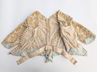 Antique 19th Century Victorian Cut Velvet Bodice James Shoolbred Fantastic