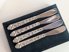 Marshall Field   s Silverware Set Of 4 Butter Knives   Spreaders In Original Box