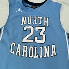 Jordan North Carolina Tar Heels  23 Michael Jordan Youth Jersey Blue Medium