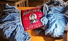 Aunt Lydia s Vintage Heavy Rug Yarn 214 Med  Blue  1 Skein Pre 1951