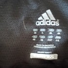 Adidas Men s Athletic Mesh Shorts L Black white 3-stripes Drawstring Pockets