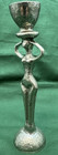 Patrick Meyer Pewter Woman 6 25   Candlestick Brutalist Modern Art Nude Abstract
