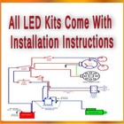 Delco Chevy Climate Control Led Light Bulbs 1999-2002
