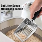 Stainless Steel Cat Litter Scoop metal Cat Litter Scoop kitty Metal Scooper