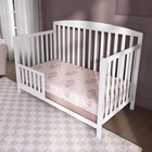 Dream On Me Twilight 80 Coil Spring Crib And Toddler Bed Mattress  Wave Pink  5 