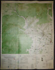 6732 Ii - Map - Phan Rang - Us Combat Base - Air Base - 1969 - Sog - Vietnam War